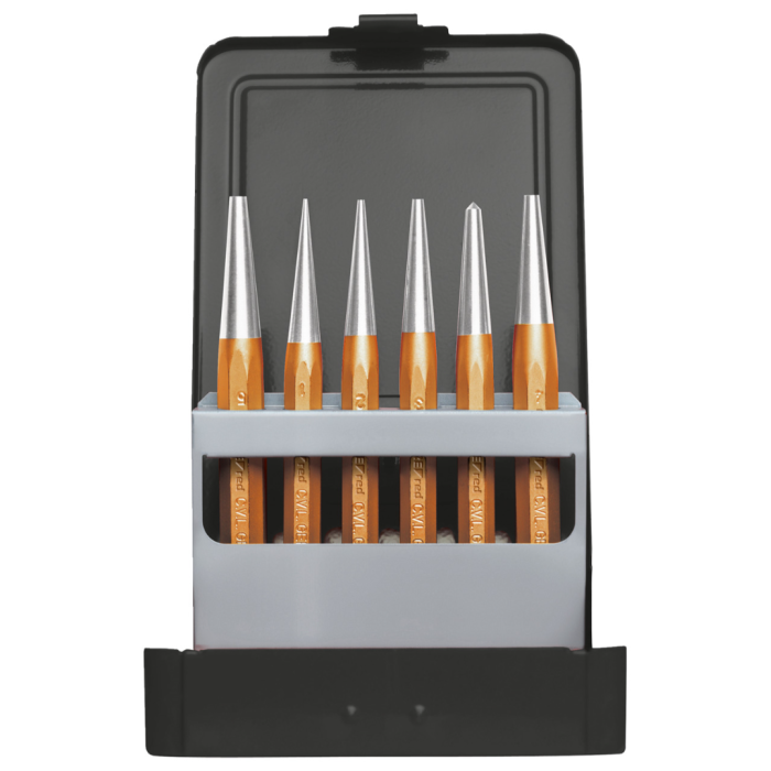 Gedore Red Line, R90100006, 6-stk Drift Punch Set D 1-10 mm, 1 sett, SGD-3300825