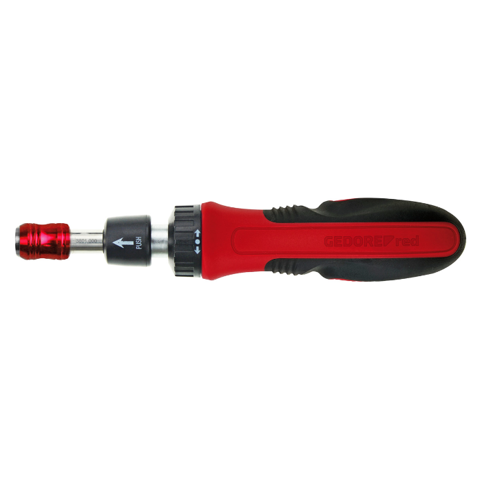 Gedore Red Line, R38910000, Skralleskrutrekker 1/4 tommers teleskopskaft, 1 stk., SGD-3301341