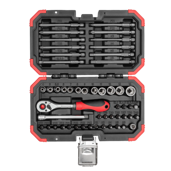 Gedore Red Line, R33003051, 51-stk bitsett 1/4 BMC, 1 sett, SGD-3301350