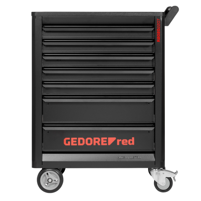 Gedore Red Line, R20202207, Verktøyvogn Gedmaster 7 skuffer, 1 stk., SGD-3301677