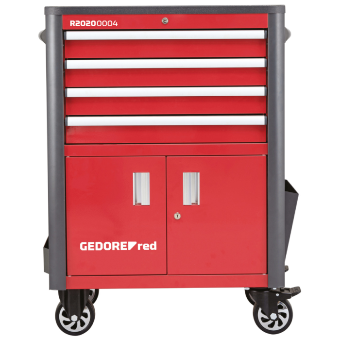Gedore Red Line, R20200004, Verktøyvogn Wingman 4 skuffer, 1034x724x470 mm, 1 stk., SGD-3301688