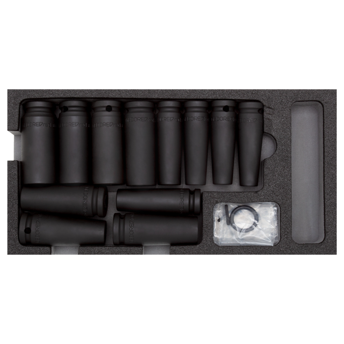 Gedore Red Line, R22150012, 14-stk slagsokkel 1/2 tommer 2/6 Ct-modul, 1 stk., SGD-3301711