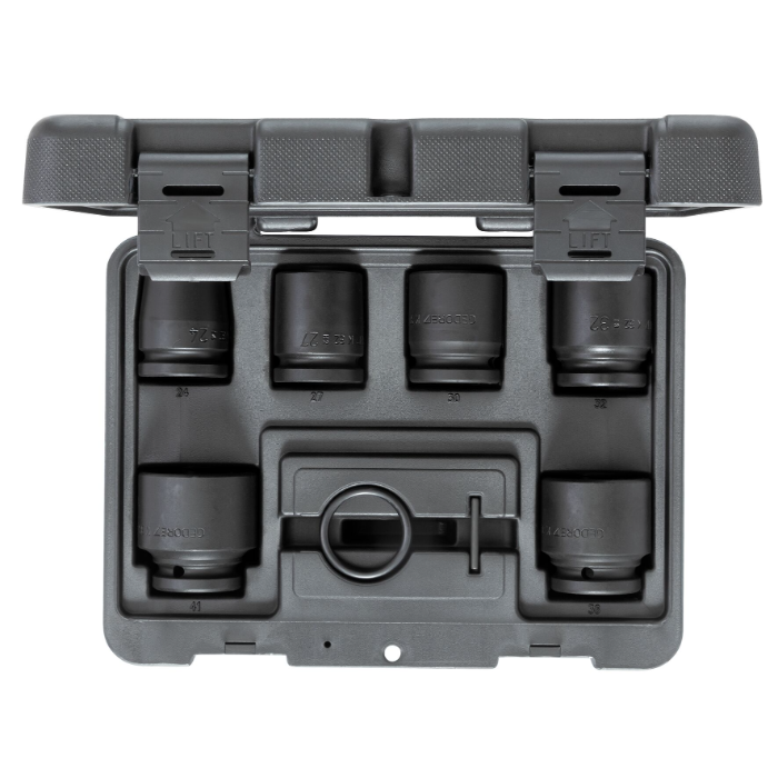 Gedore Blue Line Kraftschrauber-Satz 3/4" 8-tlg, 1 Eske, SGD-3459209