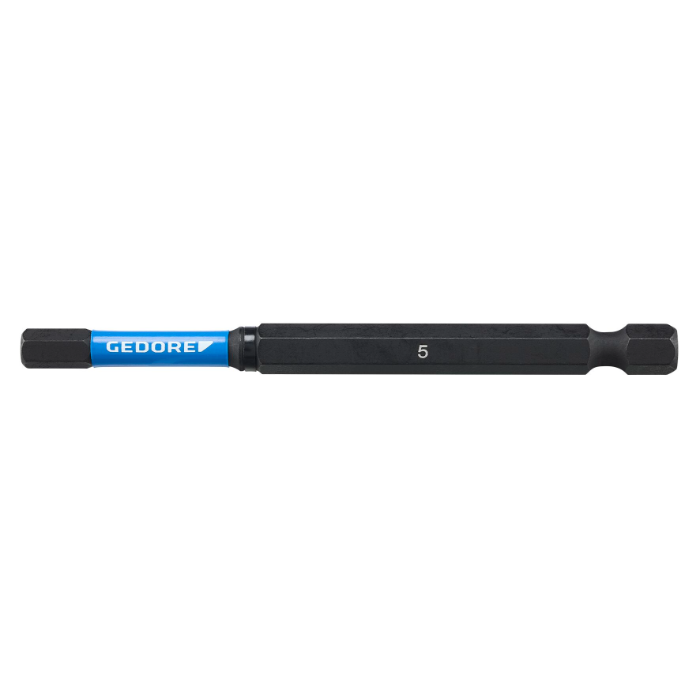 Gedore Blue Line Torsjonsbitssett Hexagon IN 3-6, Lengde 90 mm, 1 Eske, SGD-1253