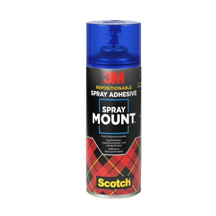 3M Spray Mount Spraylim – Fantastisk Klebeevne (3MSMOUNT, 1 Eske)