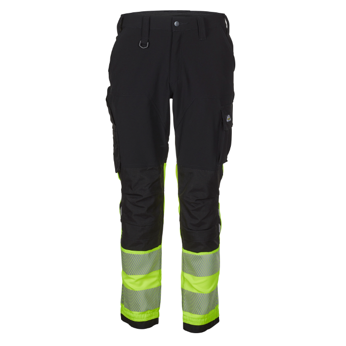 Bulldog 4-veis Stretchbukse – Moderne og Komfortabel Design (Gul/Svart), SBD-5745