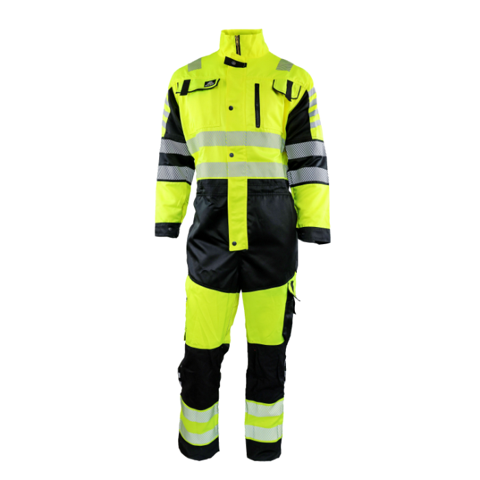Bulldog Synlig Kjeledress, Gul/Svart, SBD-5750-2