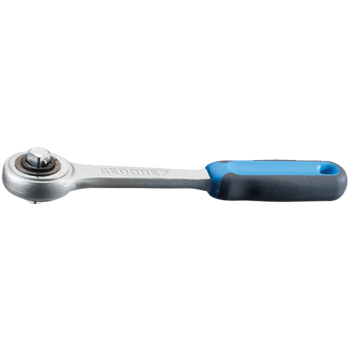 Gedore Blue Line, 2093 Z-94, skrallehåndtak med kobling 1/4 tomme 129 mm, 1 stk., SGD-6170750