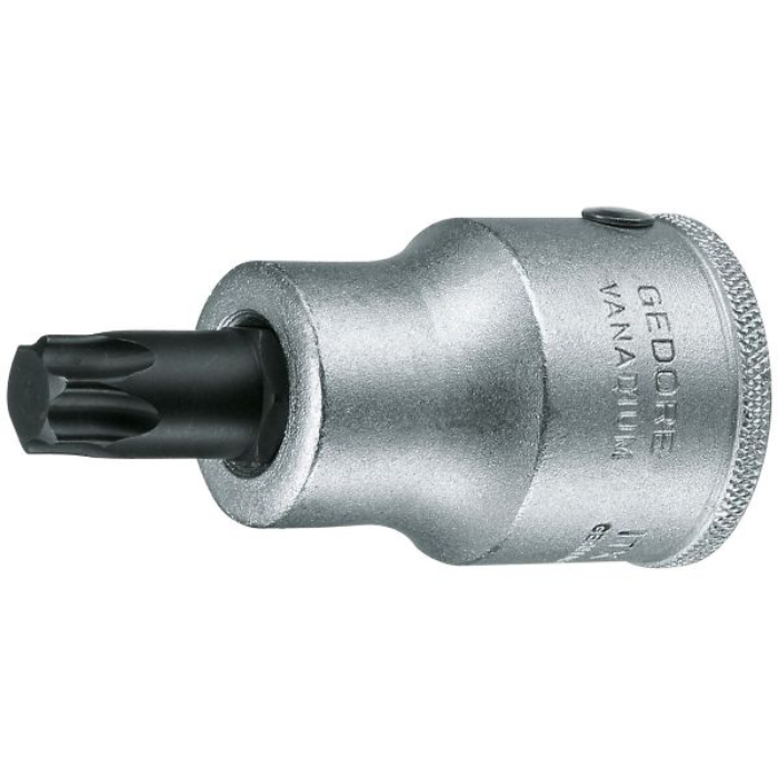 Gedore Blue Line ITX 32 Torx Skrutrekker Bit Sokkelsett 3/4 tommer T60-T100, SGD-129