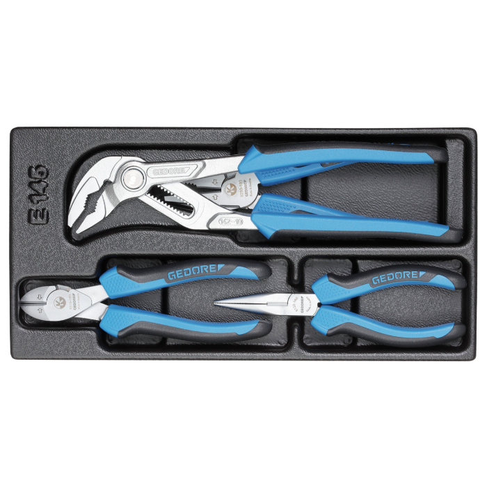 Gedore Blue Line, 1500 ES-145, Verktøymodul med Verktøysortiment, 1 sett, SGD-6614650