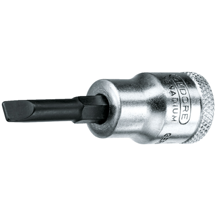 Gedore Blue Line IS 30 skrutrekkerbitssokkel 3/8 tommer, størrelser 5,5x1 mm til 12x2 mm, 1 Stykk, SGD-887
