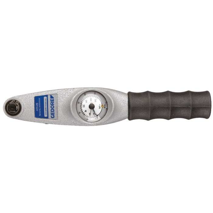 Gedore Blue Line Momentnøkkel Type 83, 1/4 tomme til 1/2 tomme, 0,8-200 Nm, 1 Stykk, SGD-553
