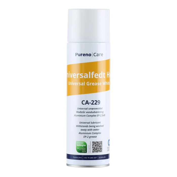Pureno Universal Grease Spray, Hvit, CA–229, 500 ml, SPN-870188