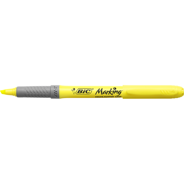 BIC Brite Liner Grip tekstmarkører - assorterte farger, SDC-1417