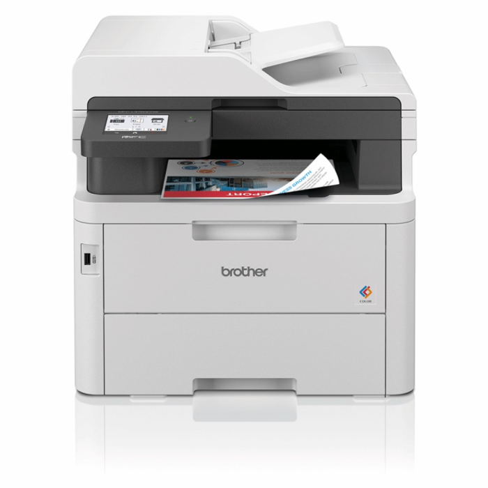 Brother MFC-L3760CDW – Rask Utskrift, Kompakt Design (BROMFCL3760CDW, 1 Eske)