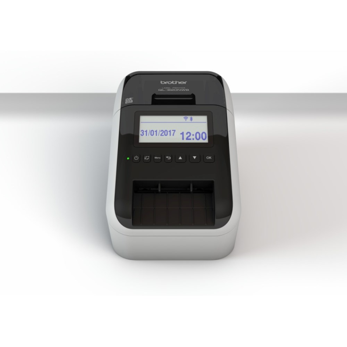 Brother QL-820NWB Etikettmaskin – Rask Utskrift, Trådløs Tilkobling (BROQL820NWBC, 1 Eske)