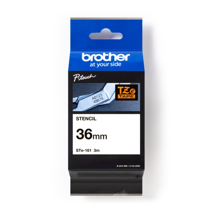 Brother Black Stencil Tape - Ulike bredder (18mm, 24mm, 36mm), SDC-926