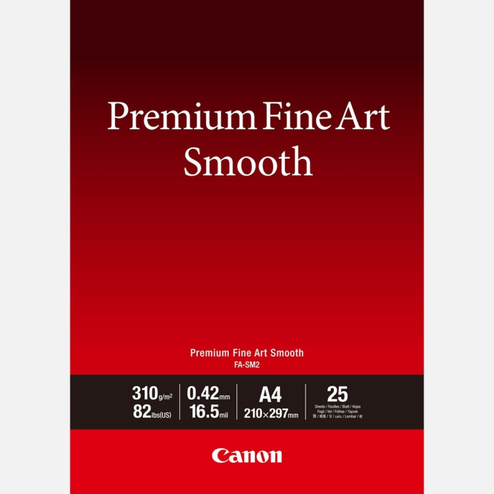 Canon FA-SM2 FineArt Premium Smooth Paper (A2, A3, A3+, A4), SDC-623