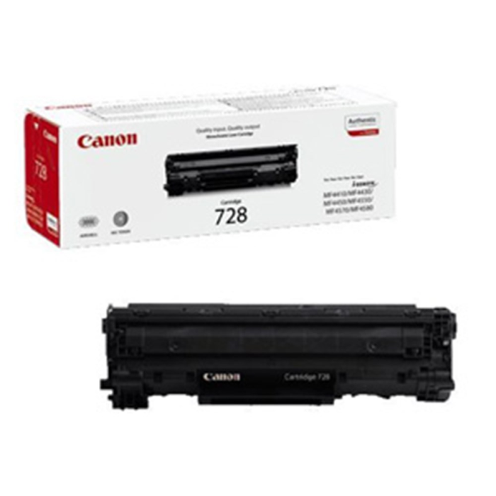 Canon CRG 728 Svart Toner – 2.100 Sider (CAN20210, 1 Eske)