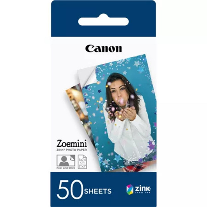 Canon ZINK 5x7,6 cm fotopapirpakke, SDC-652