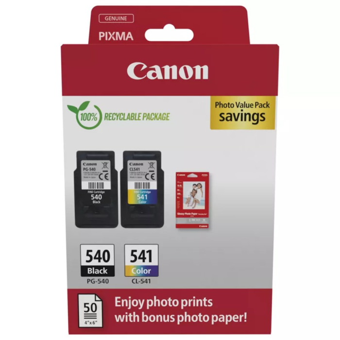 Canon Fotopapir – Høy kvalitet, 50 ark (CAN5225B013, 1 Eske)