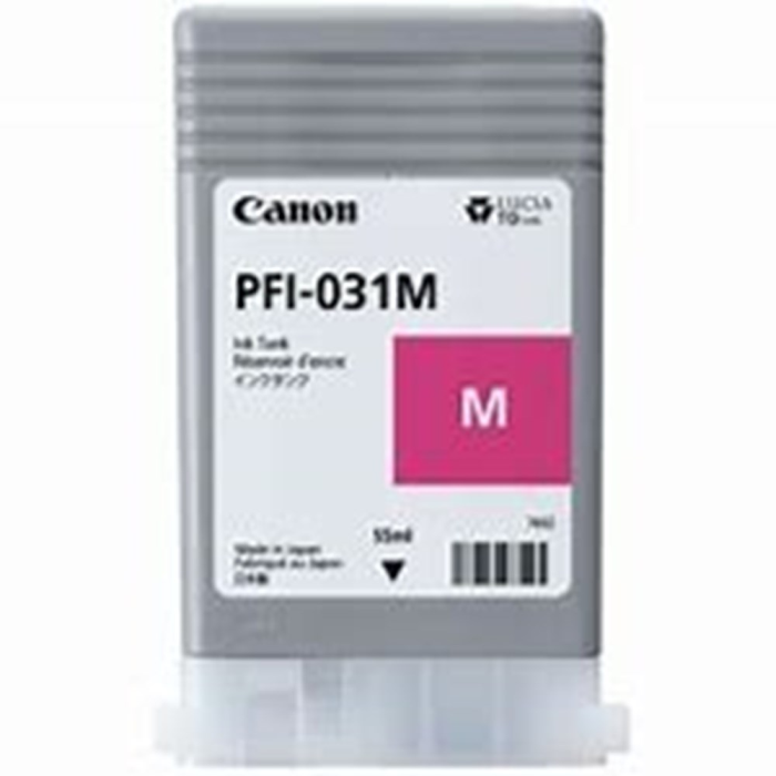 Canon PFI-031 M Magenta Blekk – Høy Kvalitet, Lang Varighet (CAN6265C001, 1 Eske)