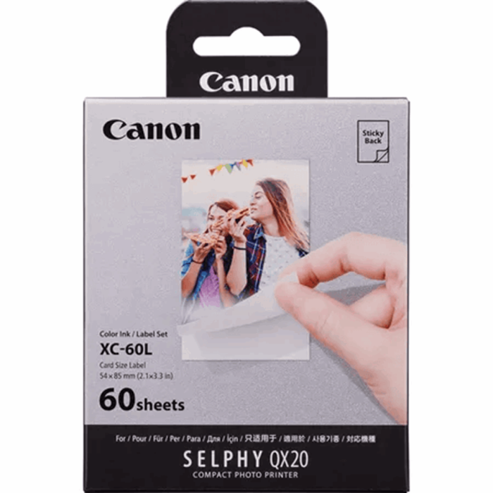 Canon XC blekk/papirsett, 54x85 mm, SDC-654