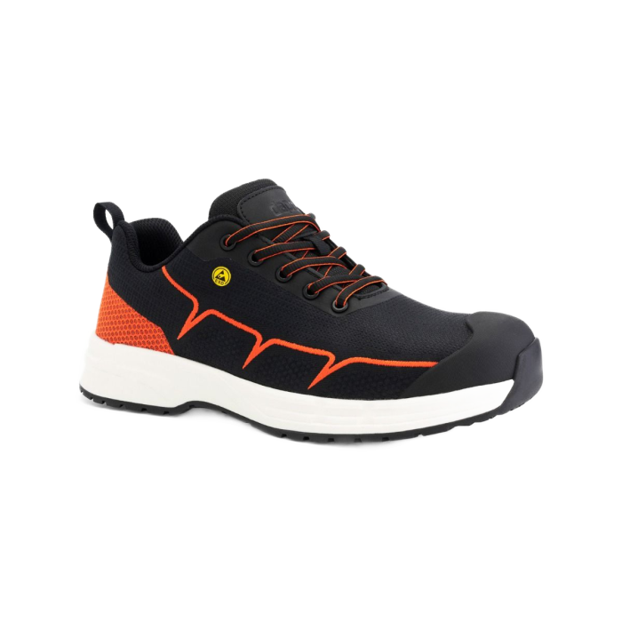 Dapro Flame Knit C S1P C, svart/oransje, 1 par, SDP-FFLACS1PC-BL-OR