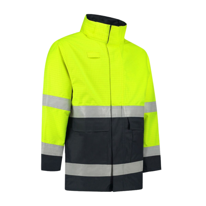 Dapro Access Jacket, Marineblå/Hi-Vis Gul, 1 Stykke, SDP-OACCJ-NB-HVYE