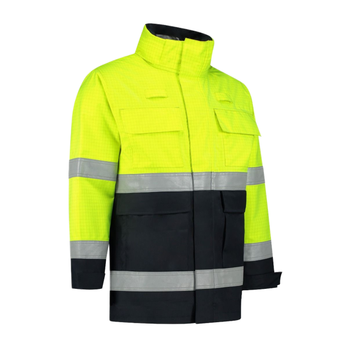 Dapro Infinity Jacket, Marineblå/Hi-Vis Gul, 1 Stykke, SDP-OINFJ-NB-HVYE