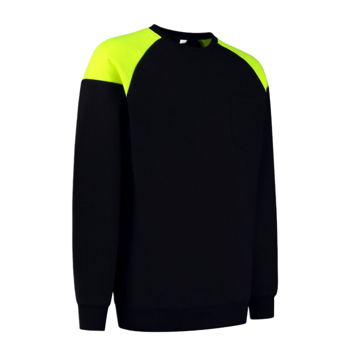 Dapro Globe-Tech Genser, Oljesvart/Hi-Vis Gul - IFR - Temperert, 1 Stykke, SDP-WGTECHSW-BL-HVYE