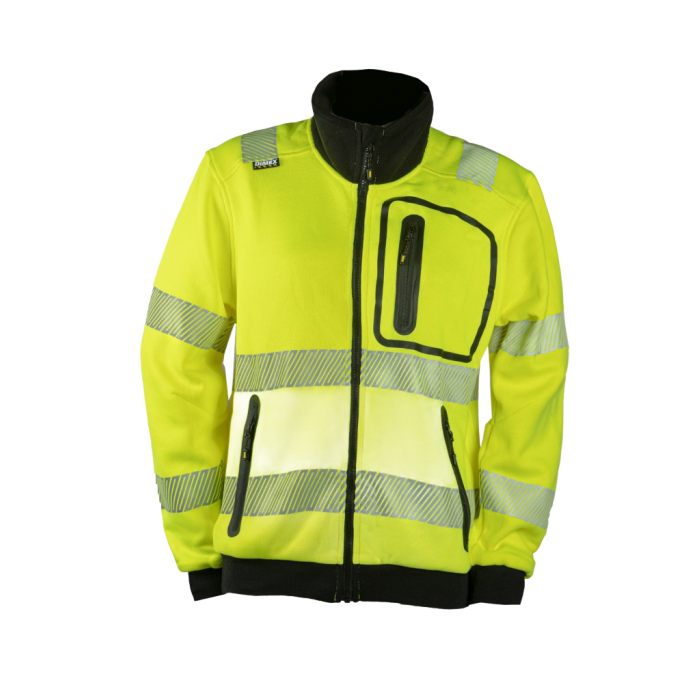 Dimex Hi-Vis strikket jakke, 1 Stykk, SDM-4355R-Y