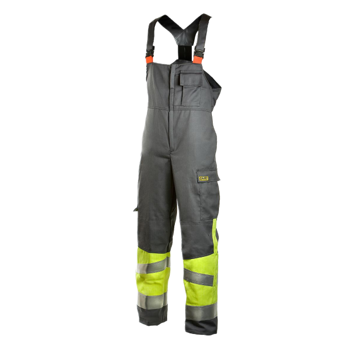 Dimex Multi Overall, Grå/gul, 1 Stykk, SDM-6002