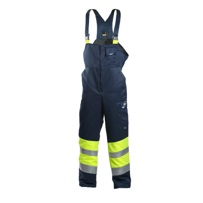 Dimex vintersmekke og buksesel, HV Gul/Mørkeblå, 1 Stykk, SDM-6036