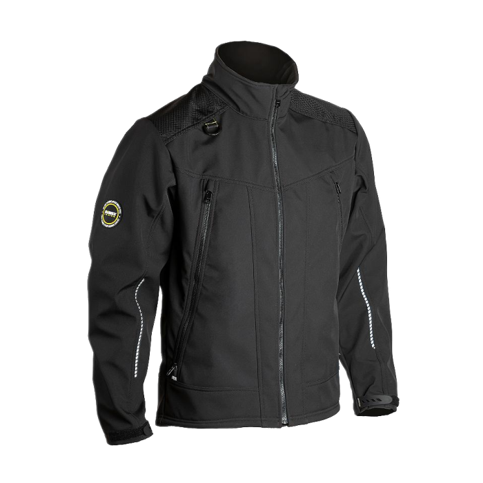 Dimex Softshell-jakke, svart, 1 stk, SDM-6105