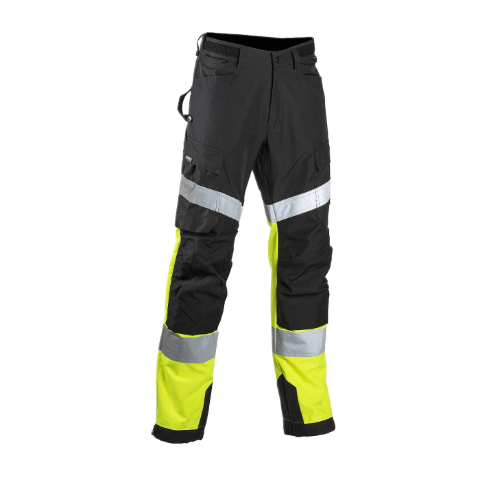 Dimex Hi-Vis Skallbukse, Gul, 1 Stykk, SDM-6141