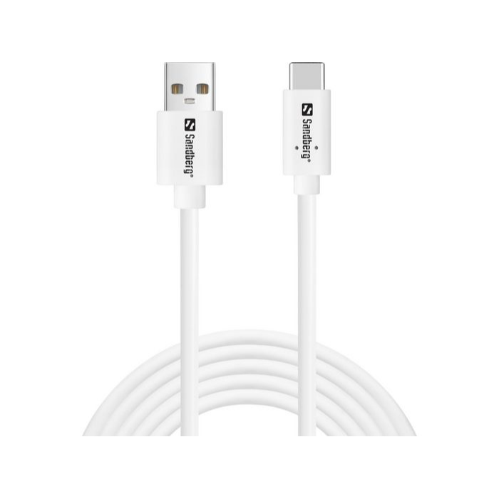Sandberg USB-C til USB-A 2.0 Kabel (1M & 2M), 1 Stykk, SEN-621