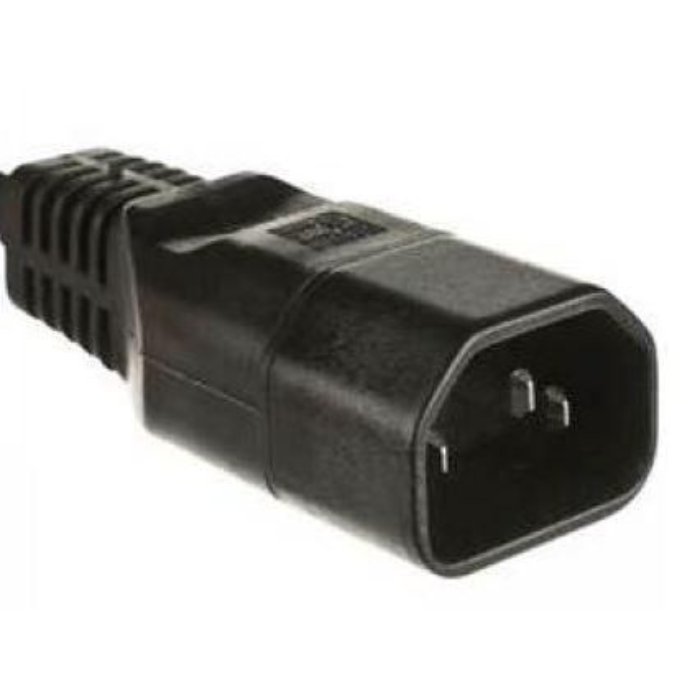MicroConnect IEC strømadapter C13 & C14 plugger, 1 Stykk, SEN-325