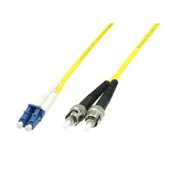 MicroConnect OM3 Duplex Multimode Optisk Fiberkabel - LC/UPC til ST/UPC, 1,5m & 6m, 1 Stykk, SEN-145