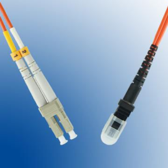 MicroConnect optisk fiberkabel, LC-MTRJ, multimodus duplex OM2 (oransje), 1-10m, 1 Stykk, SEN-136