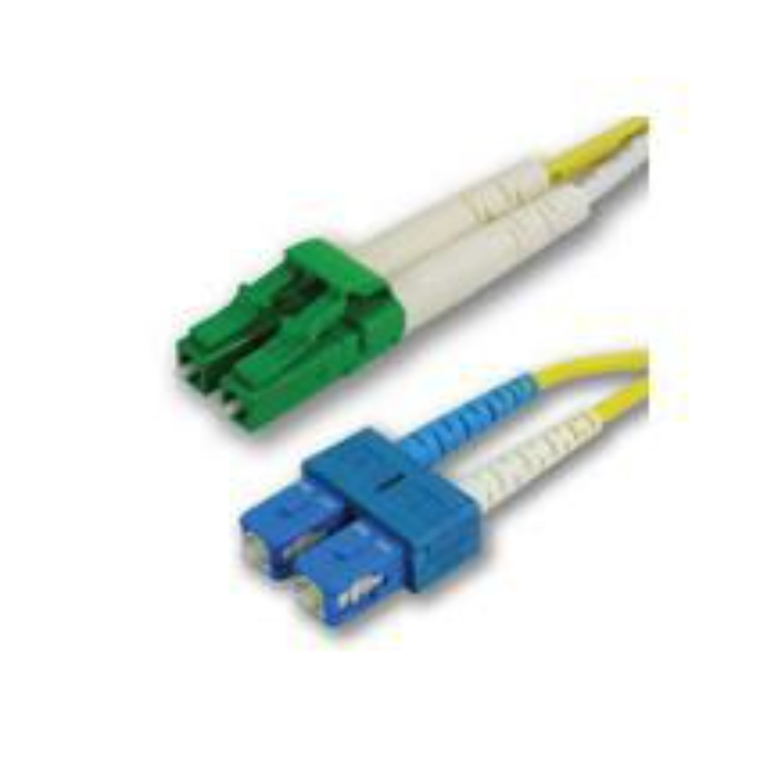 MicroConnect optisk fiberkabel, SC-LC, singlemode, duplex, OS2 (gul) 0,5-50m, 1 Stykk, SEN-183