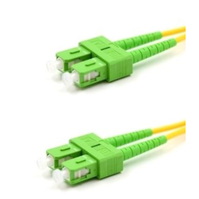 MicroConnect optisk fiberkabel, SC-SC, singlemode, duplex, OS2 (gul) 0,25-10m, 1 Stykk, SEN-222