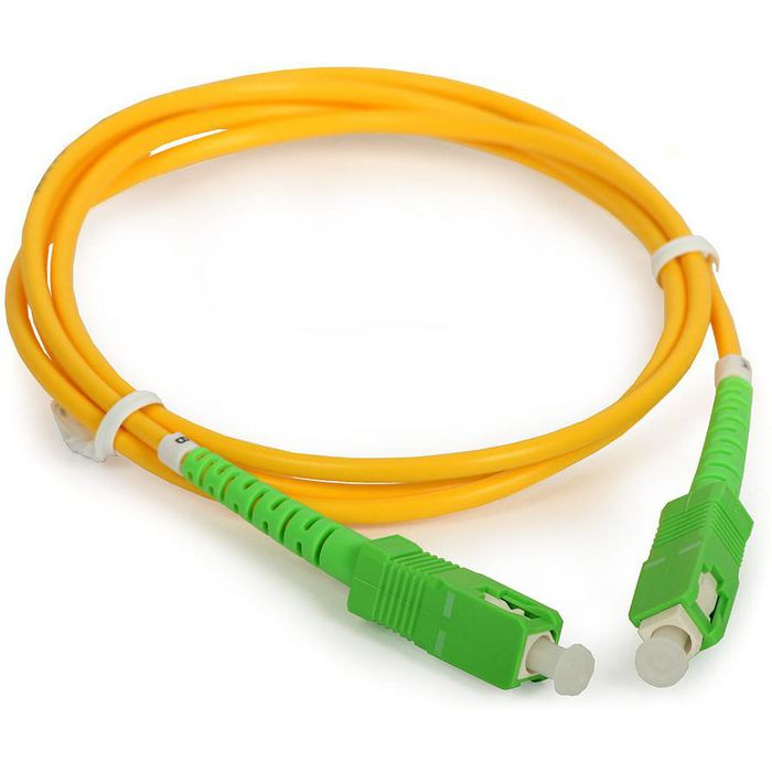 MicroConnect optisk fiberkabel, SC-SC, singlemode, simplex, OS2 (gul) 1-15m, 1 Stykk, SEN-223