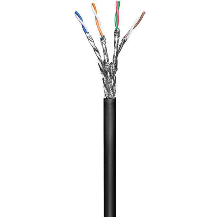 MicroConnect S/FTP CAT6 utendørs kabel (100m, solid og strandet), 1 Stykk, SEN-282