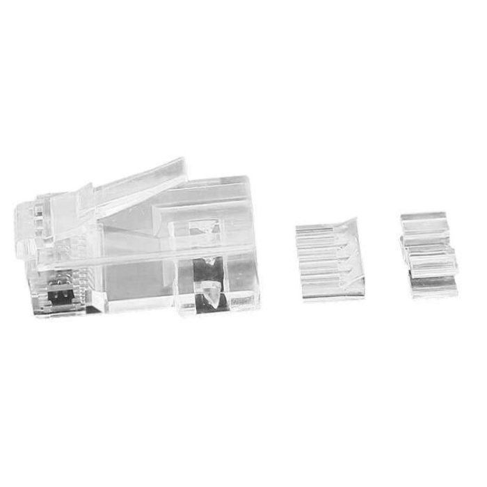 MicroConnect modulplugg RJ45 MP8P8C CAT5e-CAT7 50 Stykk, 1 Stykk, SEN-301