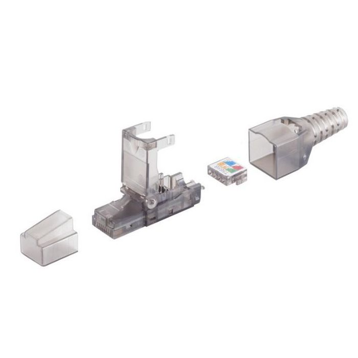 MicroConnect verktøyløs RJ45 CAT6/CAT6A-kontakt, 1 Stykk, SEN-305