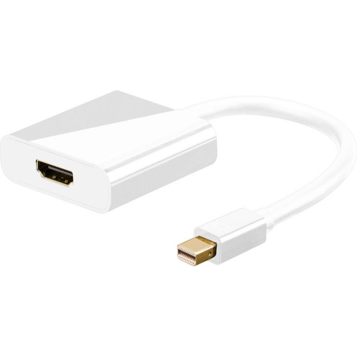 MicroConnect Mini DisplayPort 1.2 til HDMI-adapter med lydstøtte, 1 Stykk, SEN-386