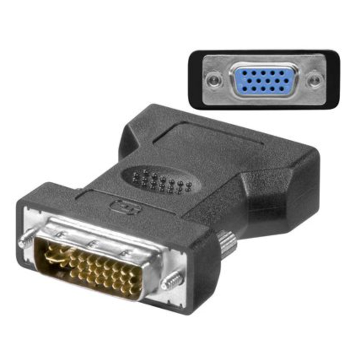 MicroConnect DVI til VGA-adapter (analog), 1 Stykk, SEN-529