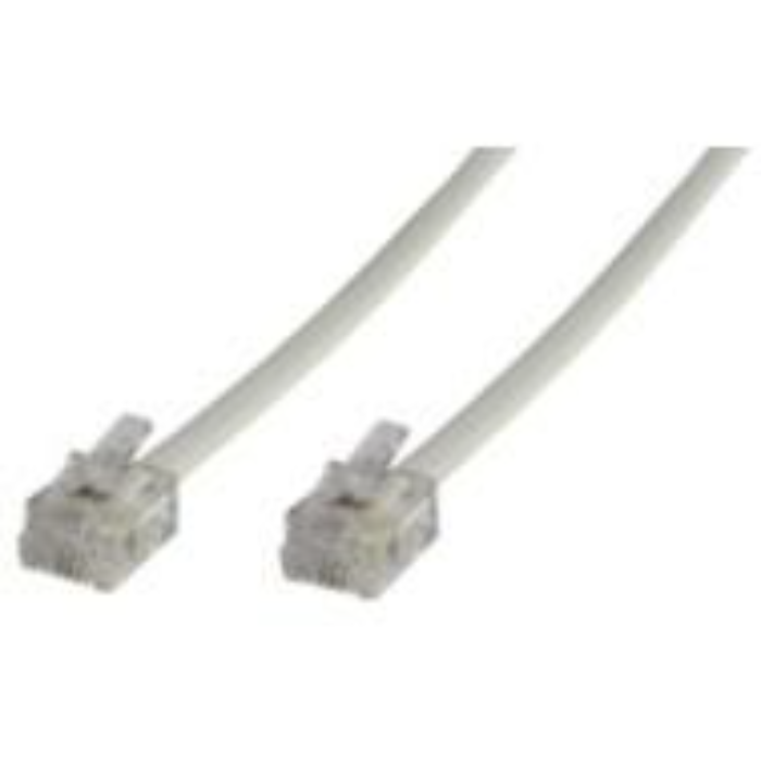 MicroConnect MPK10X, RJ12, 6C/6P, 2-5m, 1 Stykk, SEN-317