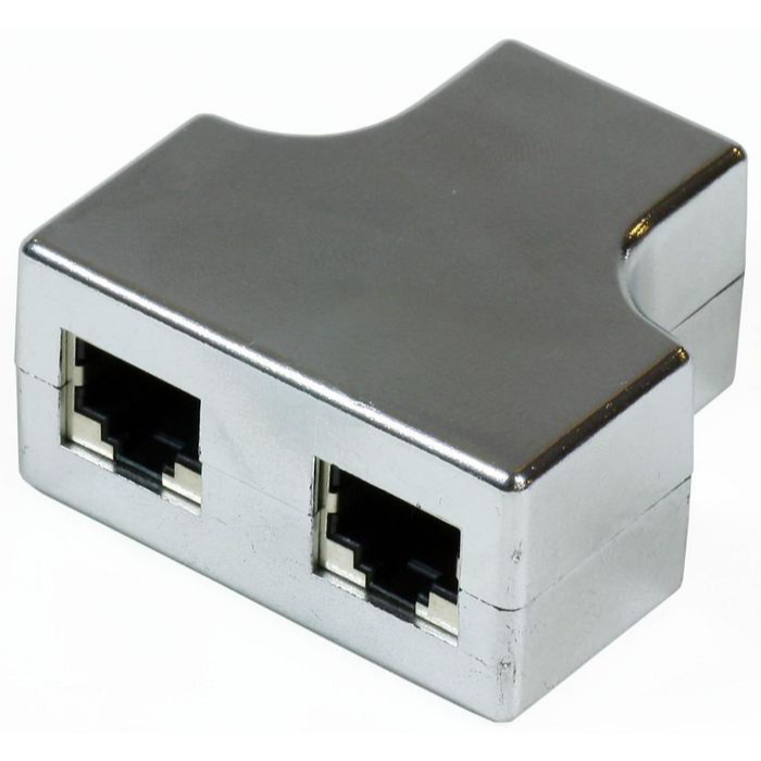 MicroConnect RJ45-kobling (2xRJ45, F/F), 1 Stykk, SEN-481